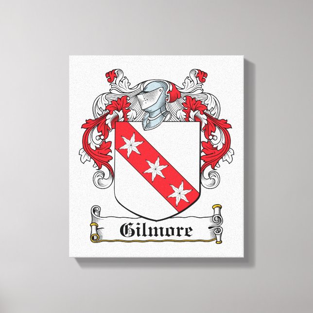 Lienzo Gilmore Family Crest (Anverso)