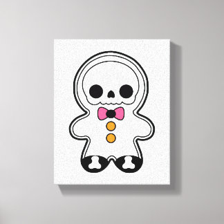 Lienzo Gingerbread Adorable – Personaje Minimalista de Na