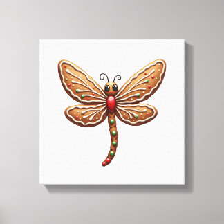 Lienzo Gingerbread Dragonfly