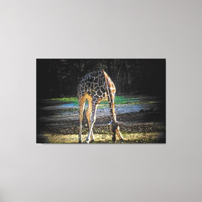Lienzo Giraffe 2Diseño (Anverso)