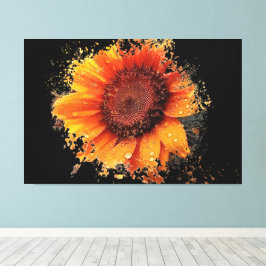 Lienzo Girasol  60" x 40" Envuelto
