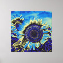 Girasol azul
