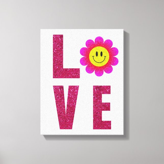 Lienzo Girasol de amor (Anverso)