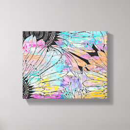 Lienzo Girasol de verano de 10" x 8"