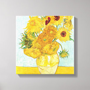 Lienzo girasol de Vincent Van Gogh, p impresionista post