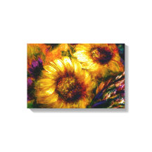 "Girasol Dorado" 18" x 12"