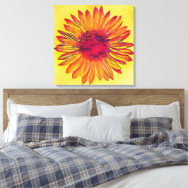 Lienzo Girasol vintage