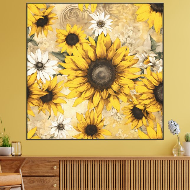 Lienzo Girasoles (Insitu (Sala de estar))