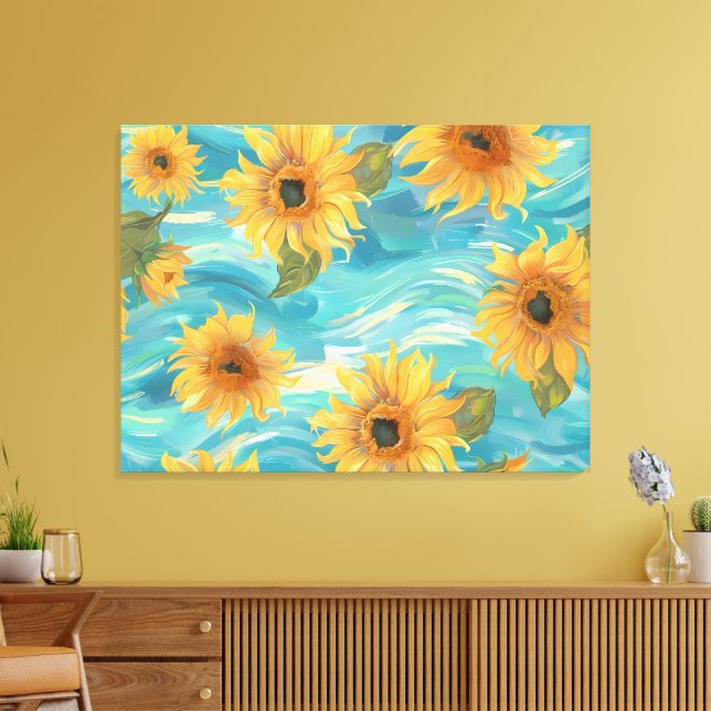 Lienzo Girasoles (Insitu (Sala de estar))
