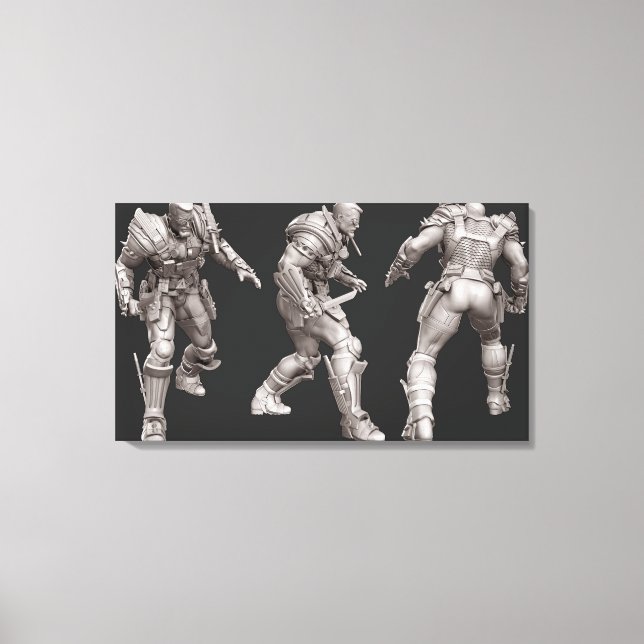 Lienzo Giro alternativo en la carrera de la muerte (Anverso)