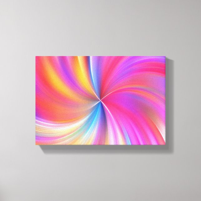 Lienzo Giro De Color (Anverso)