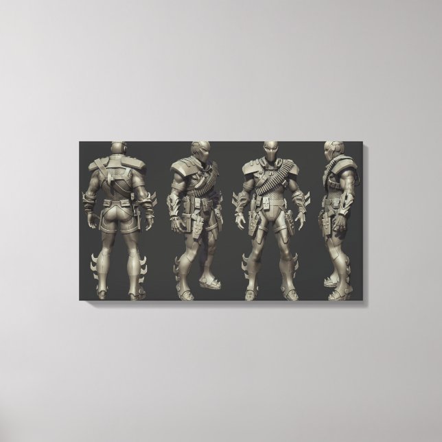 Lienzo Giro de la muerte (Anverso)