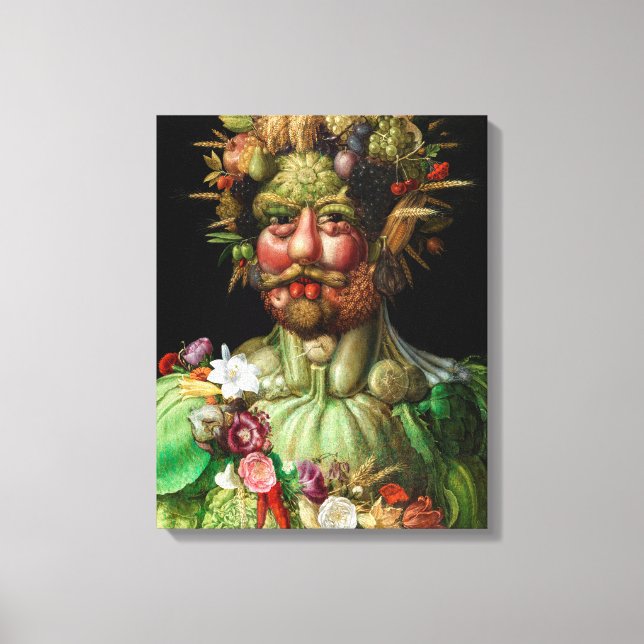 Lienzo Giuseppe Arcimboldo - Vertumnus (Anverso)