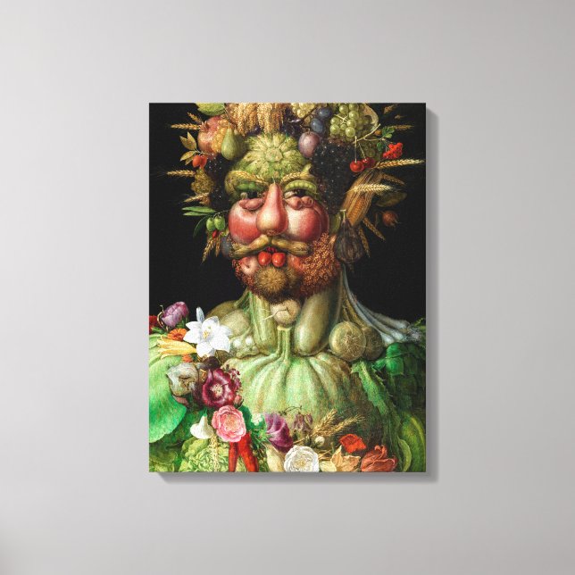 Lienzo Giuseppe Arcimboldo - Vertumnus (Anverso)