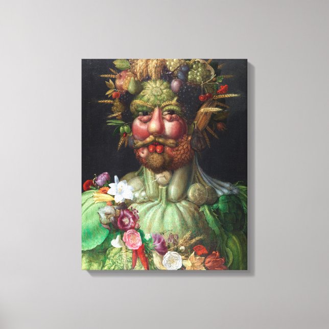 Lienzo Giuseppe Arcimboldo Vertumnus (Anverso)