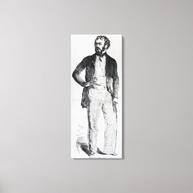 Lienzo Giuseppe Mazzini (Anverso)