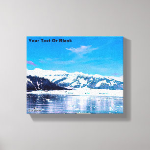 Lienzo Glaciar Alaska Tidewater