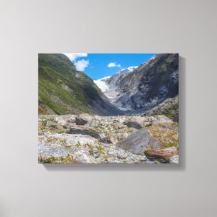 Lienzo Glaciar Franz Josef, Nueva Zelandia