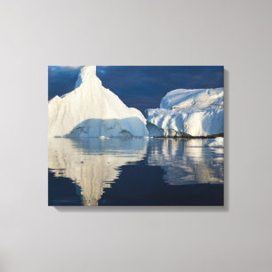 Lienzo Glaciar Jakobshavn Bahía Disko Ilulissat, Groenlan