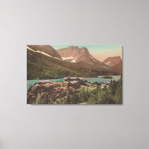 Lienzo Glaciar, TA - vista de chalets y St. Marys del