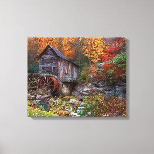 Lienzo Glade Creek Grist Mill