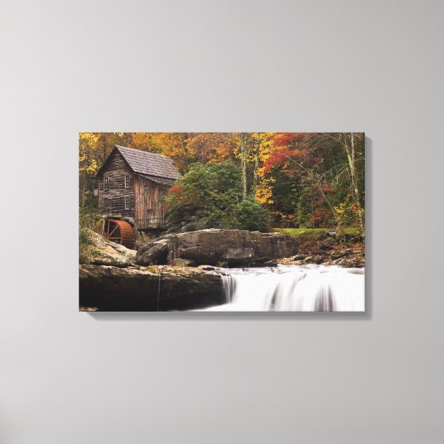 Lienzo Glade Creek Grist Mill (Anverso)