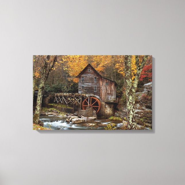 Lienzo Glade Creek Grist Mill (Anverso)