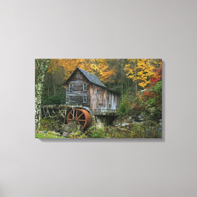 Lienzo Glade Creek Grist Mill (Anverso)