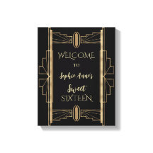 Glamuroso Gatsby Art Deco SWEET de los años 20 16 