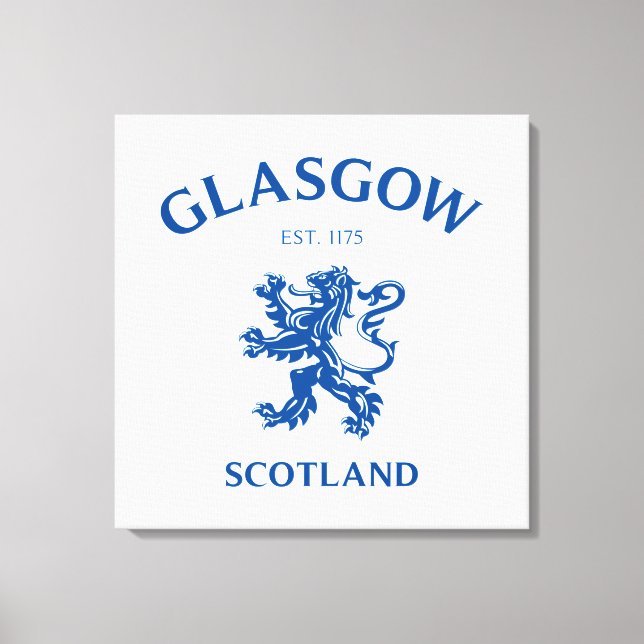 LIENZO GLASGOW, ESCOCIA (Anverso)