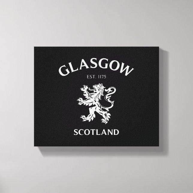 LIENZO GLASGOW, ESCOCIA (Anverso)