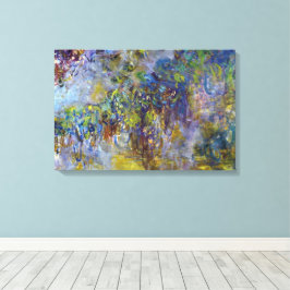 Lienzo Glicina (mitad derecha) por Claude Monet