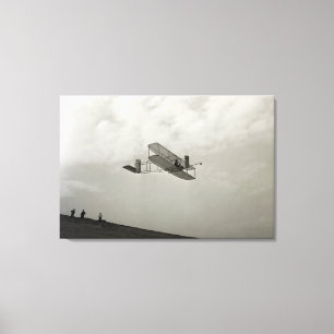 Lienzo Glider Test Flight Aviation Wright Brothers