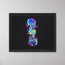 Glitch Spine - Skeleton Cyberpunk