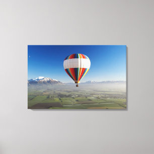 Lienzo Globo aerostático, cerca de Methven, Canterbury 3