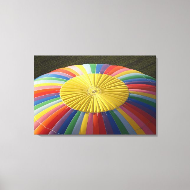 Lienzo Globo de aire caliente, cerca de Methven, Canterbu (Anverso)