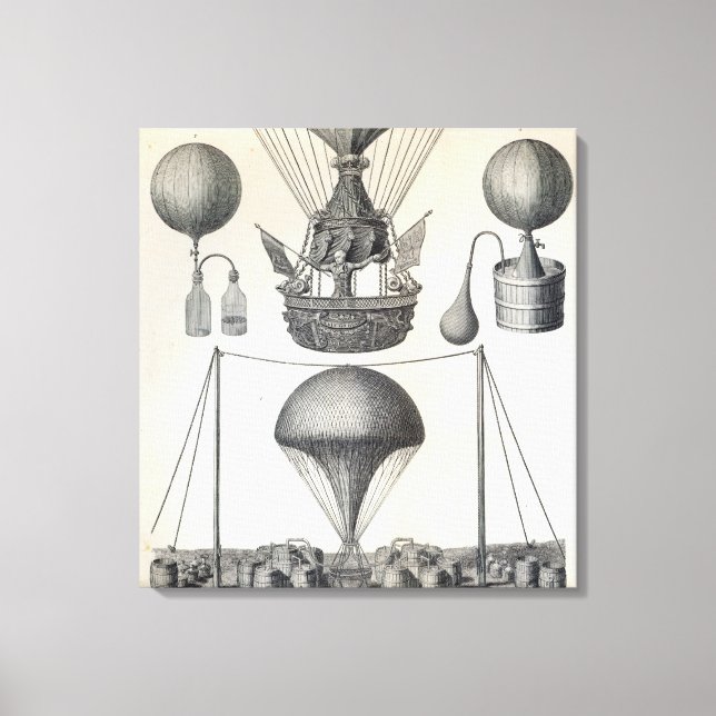 Lienzo Globos (Anverso)