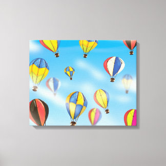 Lienzo Globos aerostáticos