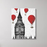 Globos Big Ben y Red Hot Air