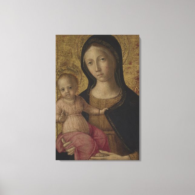 Lienzo Gloria A Jesús Y María (Anverso)