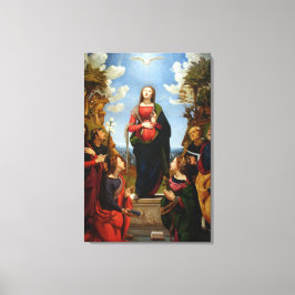 LIENZO GLORIA A LA CONCEPCIÓN IMMACULADA