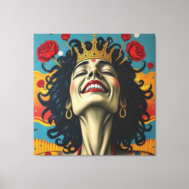 Lienzo Gloria de coronación (Anverso)