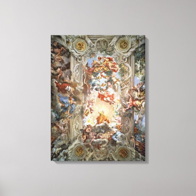 Lienzo Glorificación del reinado del Papa Urbano VIII (15 (Anverso)