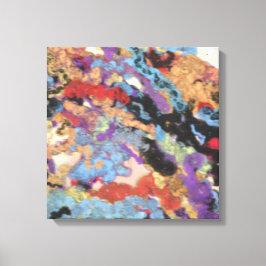 Lienzo Glossy Acrylic Painting 