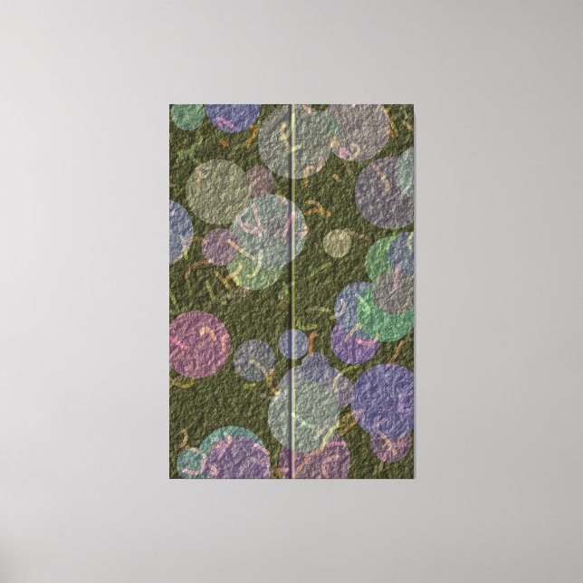 Lienzo Glossy Embroidery Design  (Anverso)