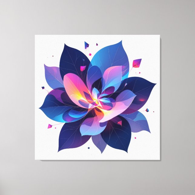 Lienzo 🌸 Glowing Lotus Canvas ✨ (Anverso)