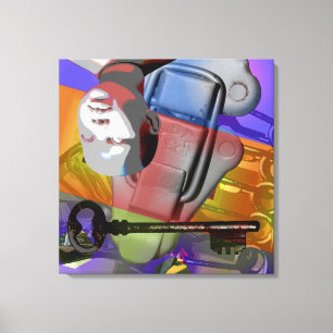 Lienzo GMT 24 H Proyecto Doll Color de gradiente de clave