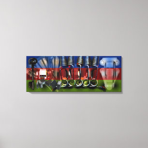 Lienzo GMT 24 Rutas del proyecto colores de gradiente del