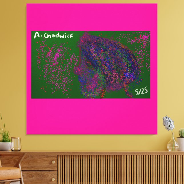 Lienzo Gnome Quilted Pattern  (Insitu (Sala de estar))