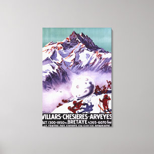 Lienzo Gnomos traviesos que hacen el poster gigante de la